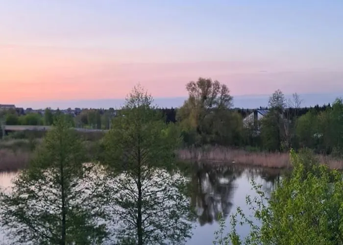 公寓 Mieszkanie Nad Ilawka - 2 Pokoje, Kuchnia, Lazienka, Balkon, Parking, Wi-fi Iława