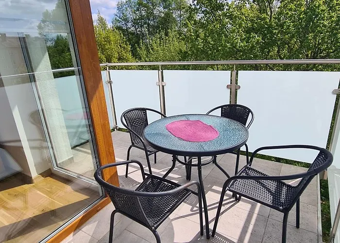 公寓 Mieszkanie Nad Ilawka - 2 Pokoje, Kuchnia, Lazienka, Balkon, Parking, Wi-fi